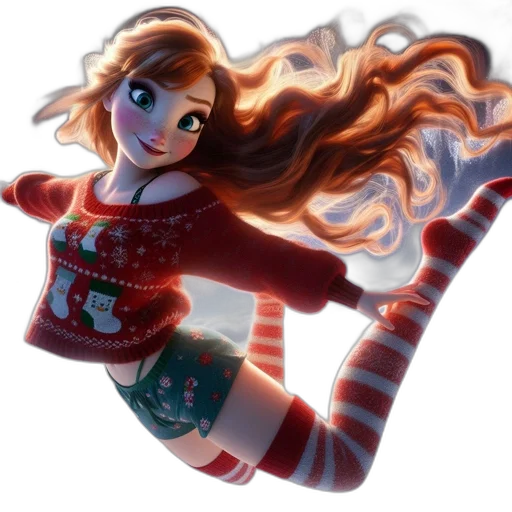 dress, 3d render, concept art, cartoon transparent PNG cut-out