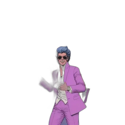 jacket, staff, creature, weapon transparent PNG cut-out