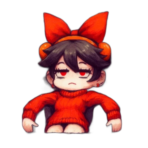 creature, animal, staff, hat transparent PNG cut-out