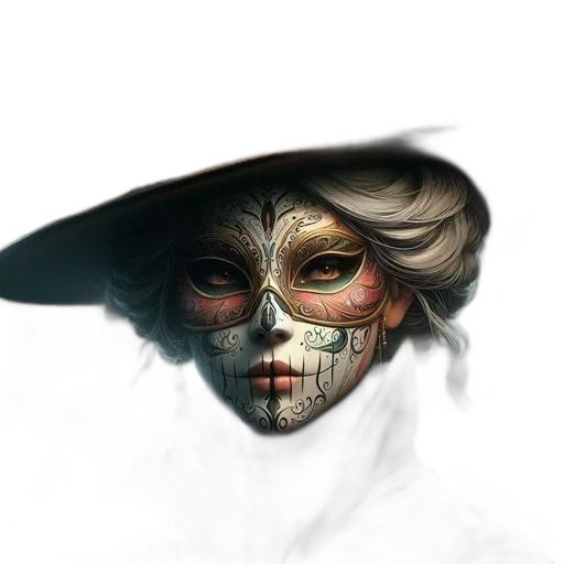 mask, face, hat, crown transparent PNG cut-out