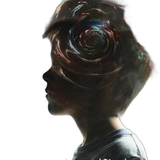face, mask, hair, robot transparent PNG cut-out