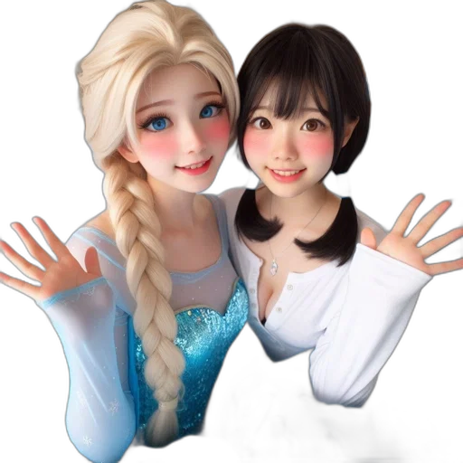 staff, 3d render, photorealistic, cartoon transparent PNG cut-out