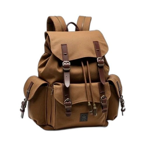jacket, 3d render, earth tones, brown transparent PNG cut-out