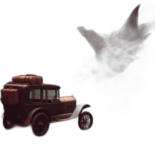 car, weapon, animal, creature transparent PNG cut-out