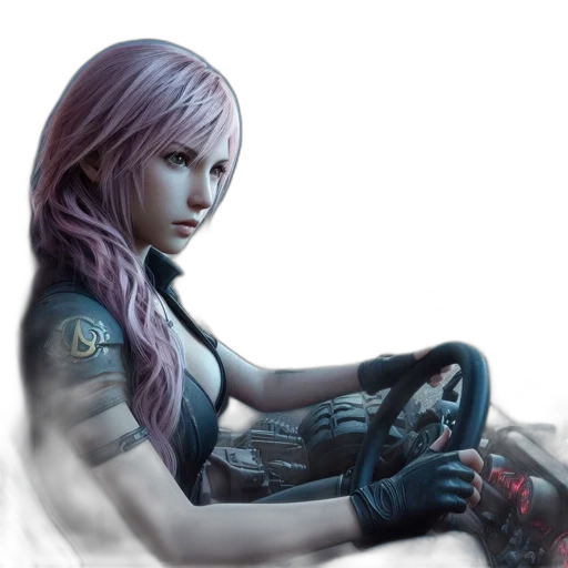 car, robot, face, concept art transparent PNG cut-out