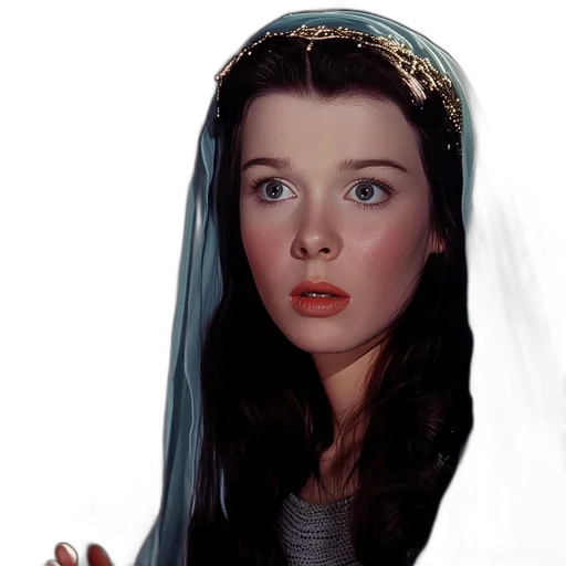 crown, face, dress, hair transparent PNG cut-out