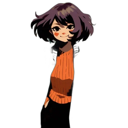staff, dress, hair, jacket transparent PNG cut-out