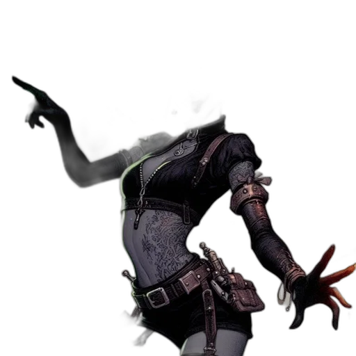 staff, creature, mask, weapon transparent PNG cut-out