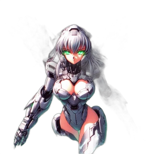 robot, weapon, creature, dress transparent PNG cut-out