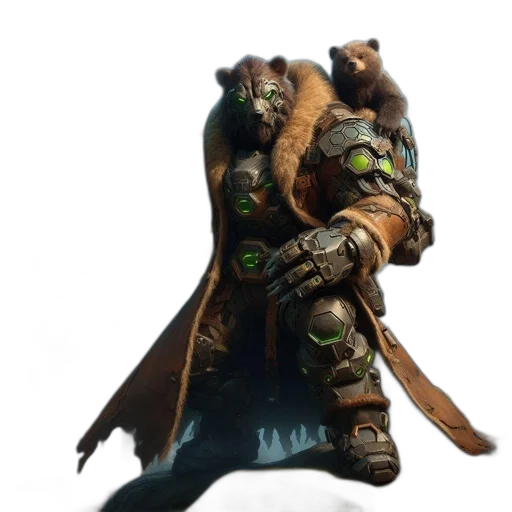 weapon, staff, robot, jacket transparent PNG cut-out