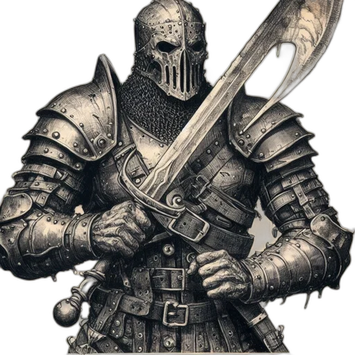 sword, mask, weapon, staff transparent PNG cut-out
