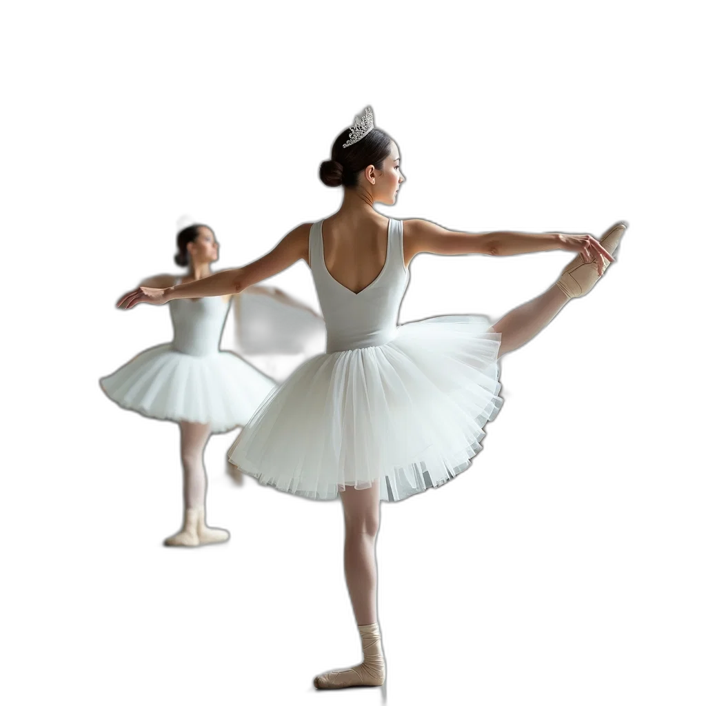 photorealistic, 3d render, concept art, ballet transparent PNG cut-out