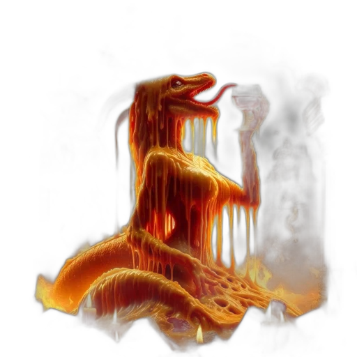 dragon, hair, food, crown transparent PNG cut-out