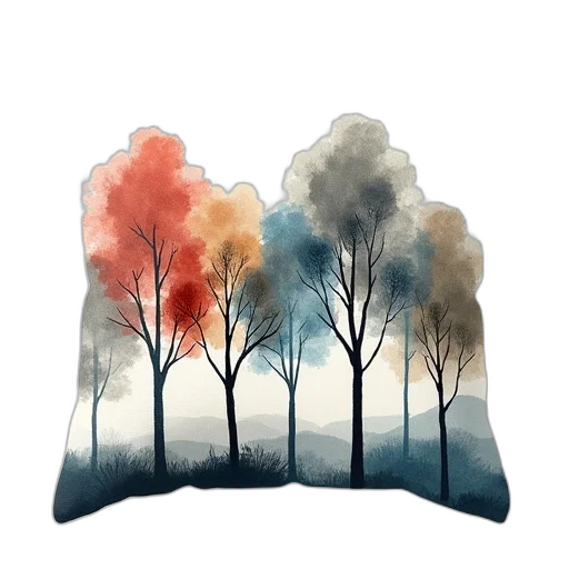 tree, jacket, umbrella, dress transparent PNG cut-out