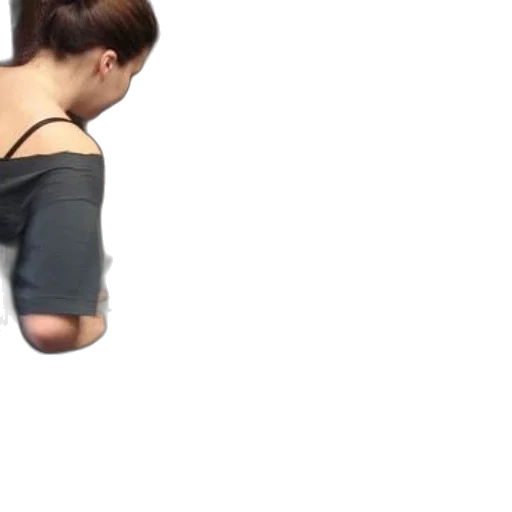 dress, jacket, face, creature transparent PNG cut-out