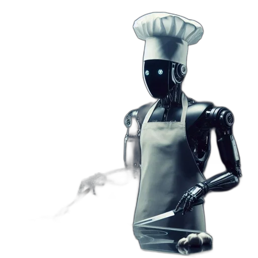robot, staff, food, weapon transparent PNG cut-out