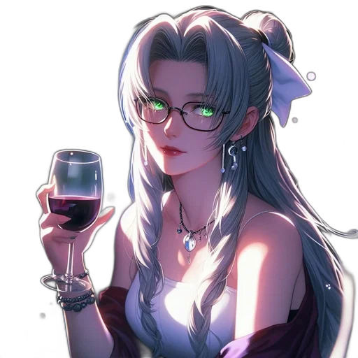staff, dress, anime, pixel art transparent PNG cut-out