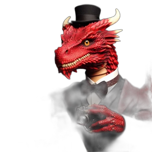 dragon, mask, creature, animal transparent PNG cut-out