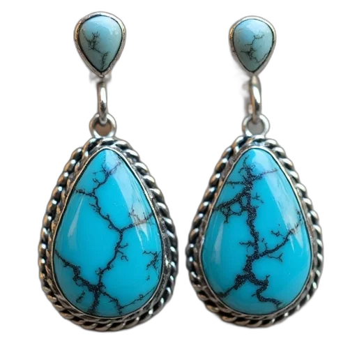 jewelry, sterling, silver, blue transparent PNG cut-out