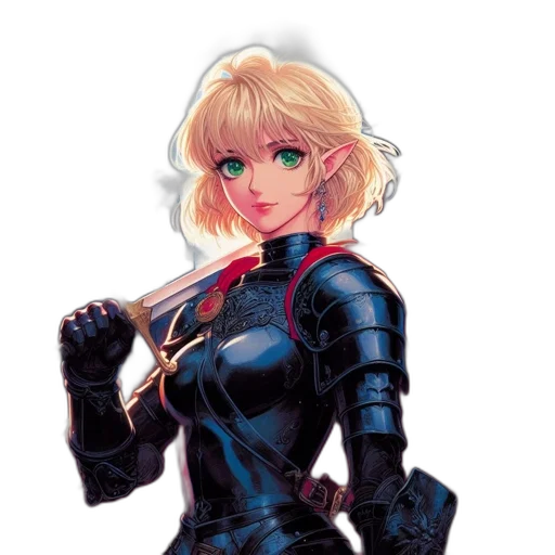 weapon, jacket, robot, comic book art transparent PNG cut-out