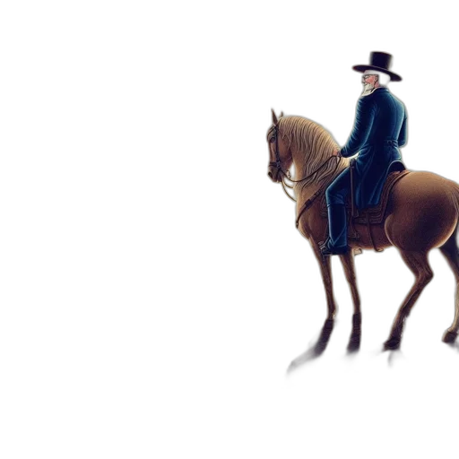 hat, animal, jacket, staff transparent PNG cut-out