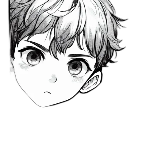 face, mask, creature, anime transparent PNG cut-out