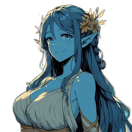 dress, crown, staff, jewelry transparent PNG cut-out