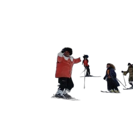 concept art, snow, fire, city street transparent PNG cut-out