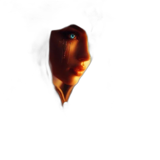 mask, face, robot, creature transparent PNG cut-out