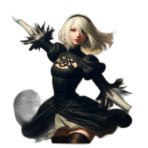 staff, dress, fantasy art, concept art transparent PNG cut-out