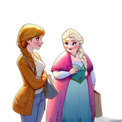 dress, jacket, crown, concept art transparent PNG cut-out