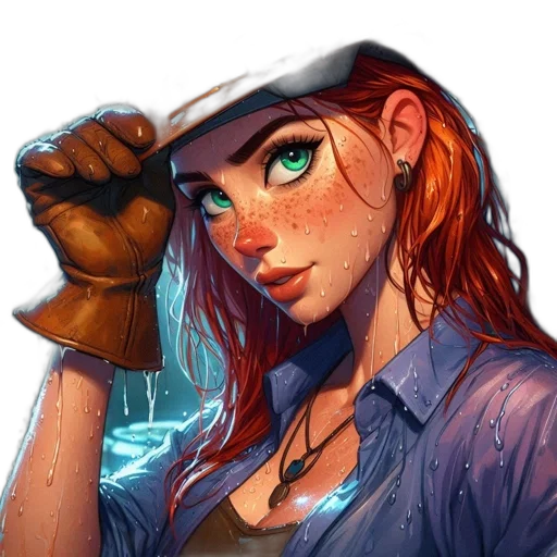 hat, staff, face, weapon transparent PNG cut-out