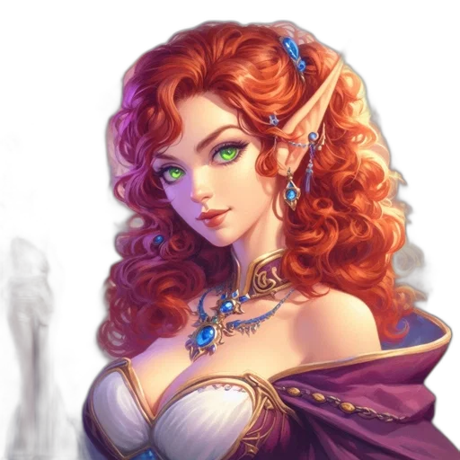 jewelry, crown, dress, fantasy art transparent PNG cut-out
