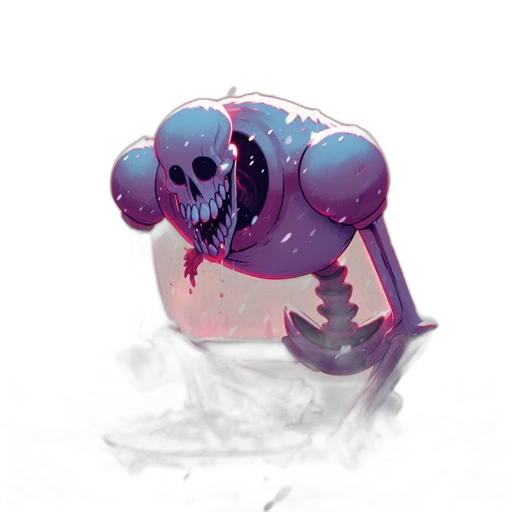 robot, creature, weapon, mask transparent PNG cut-out