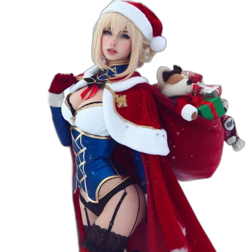 dress, weapon, robot, staff transparent PNG cut-out