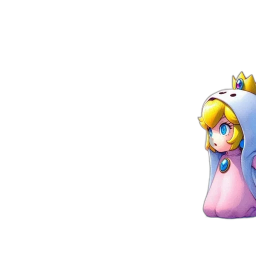 crown, dress, staff, creature transparent PNG cut-out