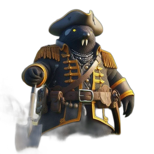 staff, weapon, mask, jacket transparent PNG cut-out