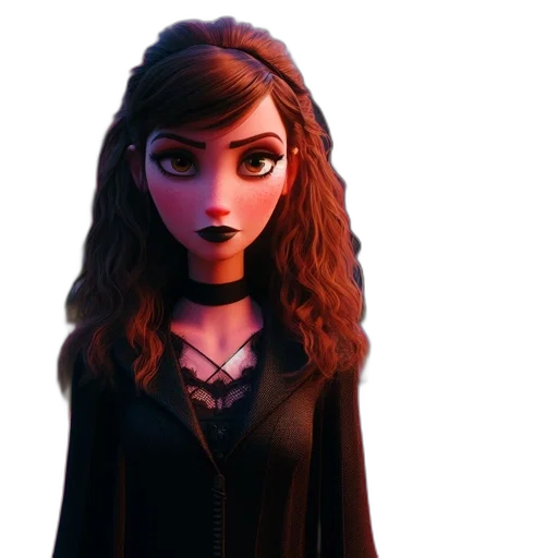 dress, jacket, staff, face transparent PNG cut-out