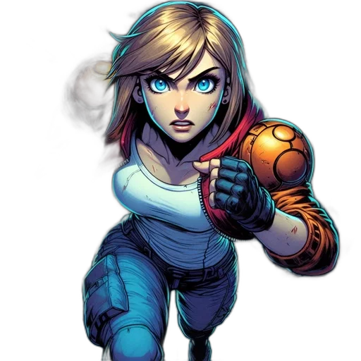 weapon, face, robot, concept art transparent PNG cut-out
