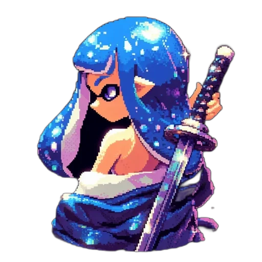 weapon, dress, staff, sword transparent PNG cut-out