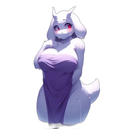 dress, staff, animal, creature transparent PNG cut-out