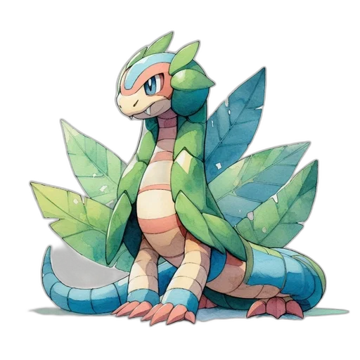 dragon, creature, animal, staff transparent PNG cut-out