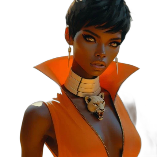 jacket, staff, jewelry, concept art transparent PNG cut-out
