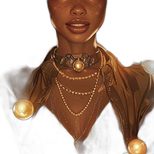 jewelry, crown, face, staff transparent PNG cut-out