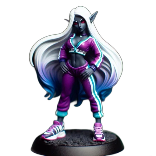 concept art, fantasy art, 3d render, vaporwave transparent PNG cut-out