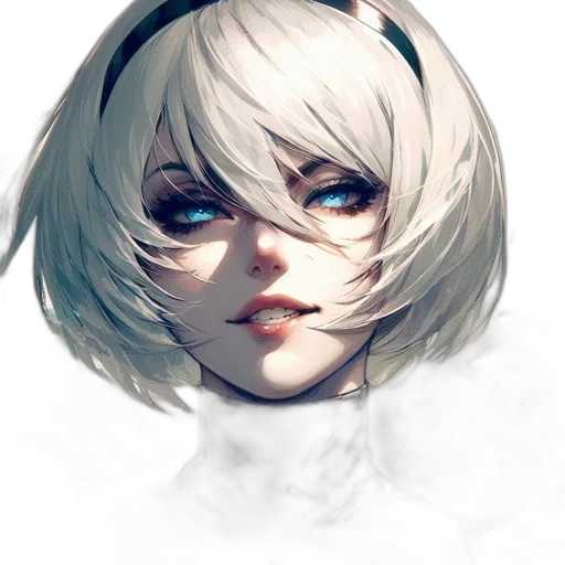 face, mask, robot, creature transparent PNG cut-out