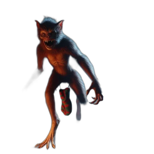 creature, animal, staff, mask transparent PNG cut-out