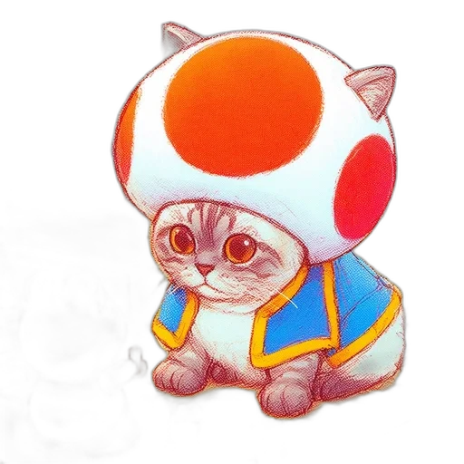 staff, animal, creature, hat transparent PNG cut-out