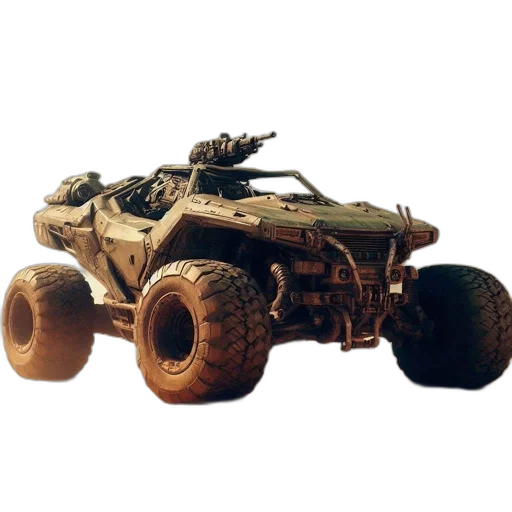 car, weapon, robot, animal transparent PNG cut-out