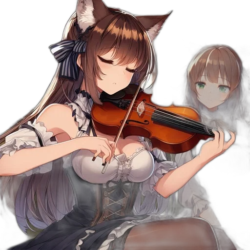weapon, dress, animal, staff transparent PNG cut-out